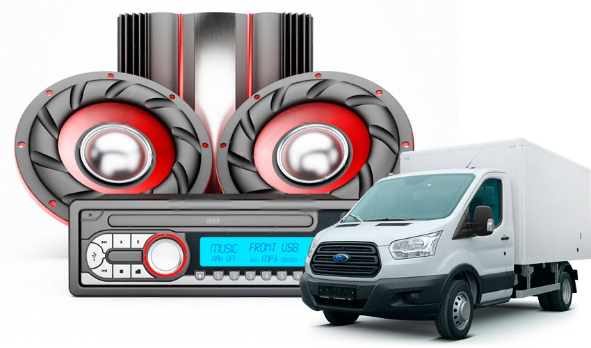 Установка магнитол на Ford Transit